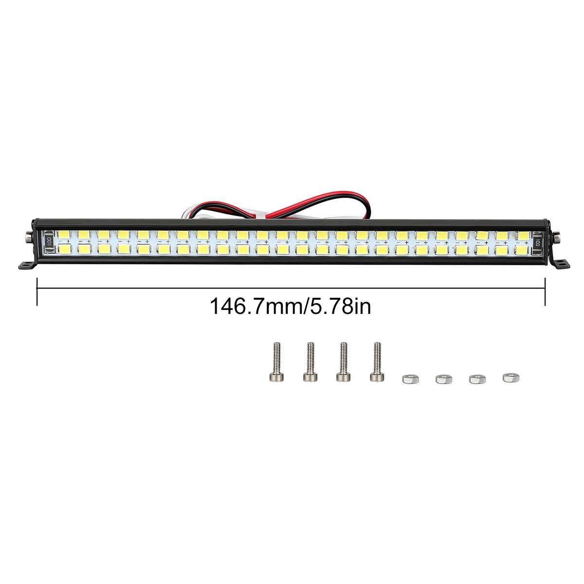 Barre lumineuse INJORA crawler RC – vue 10
