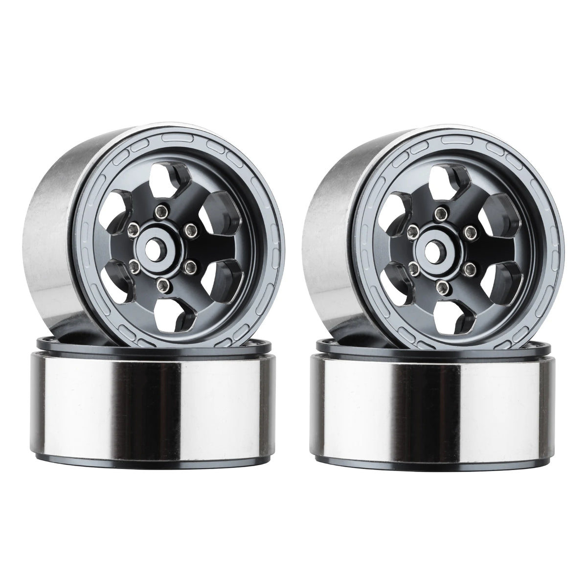 Ensemble de roues Swamper 1.3 85 mm pour crawler RC – détail