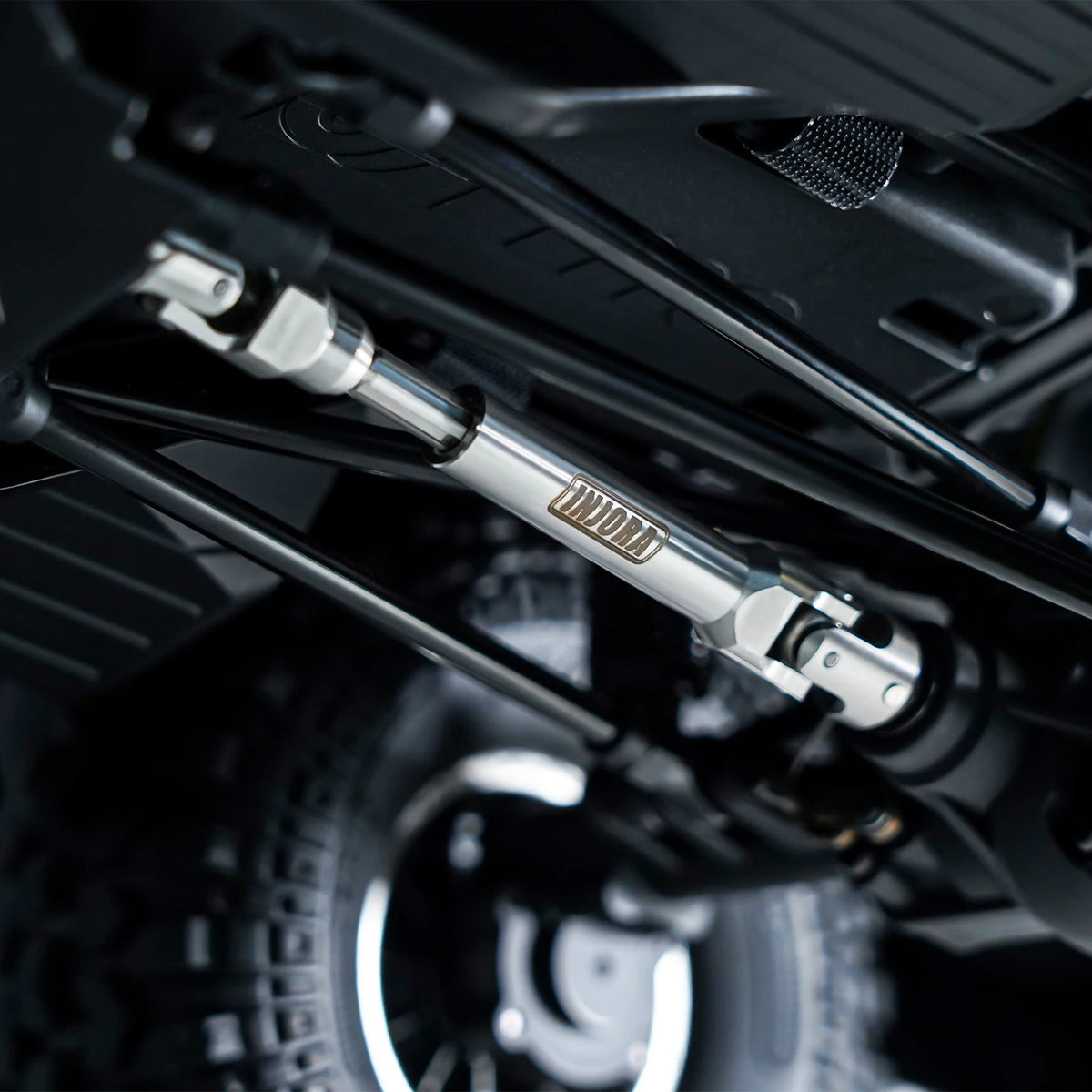 Transmission inox INJORA pour FMS FCX10 K5 1/10 – détail