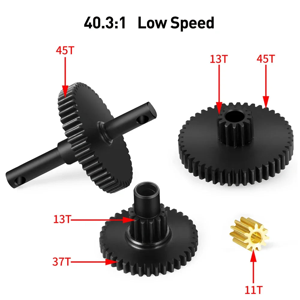 Pignons transmission acier AXSPEED overdrive / underdrive TRX4M – vue 12