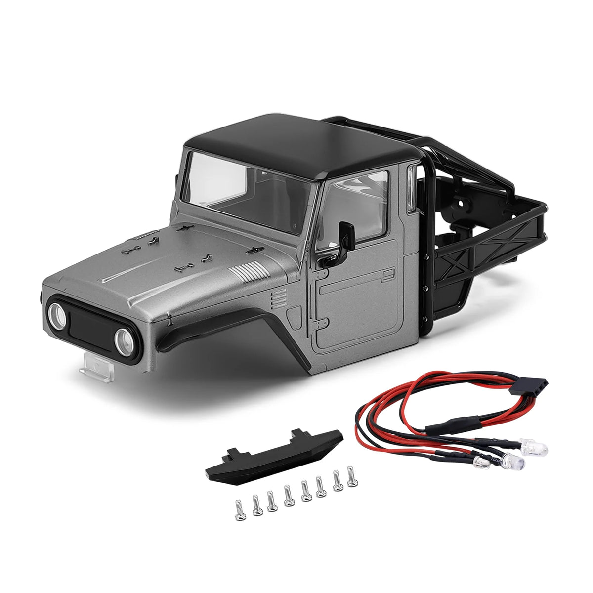 Carrosserie IR40 avec cage pour TRX4M – détail