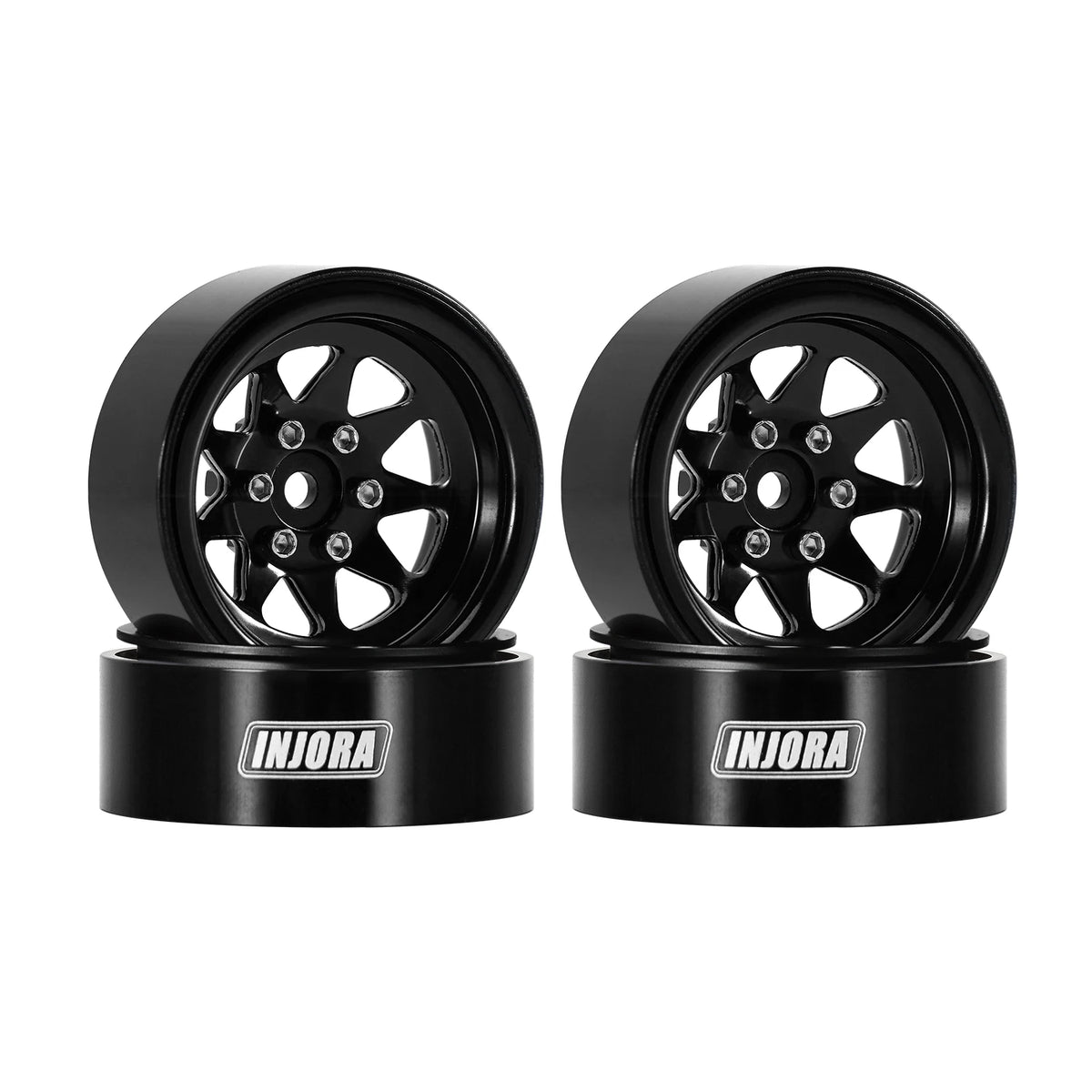 Jantes beadlock W1312 INJORA pour micro crawler – vue alternative