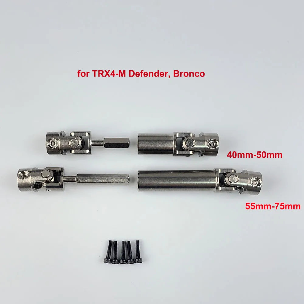Arbres de transmission centraux inox AXSPEED pour TRX4M – vue complémentaire 8