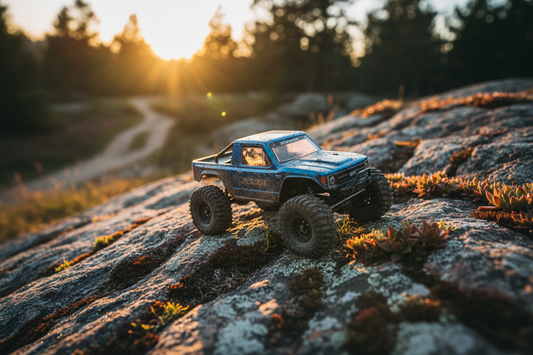Modified Axial SCX24 RC crawler with upgrade parts - Vorexon RC
