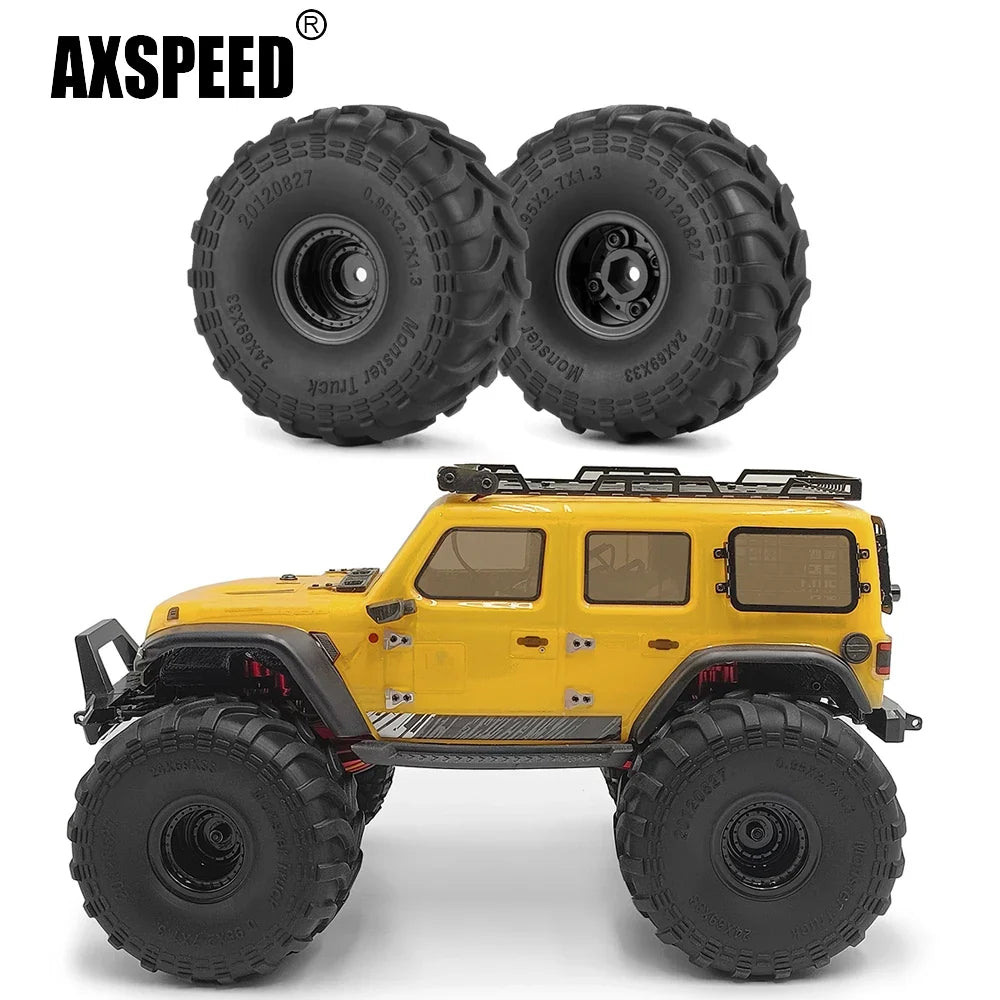 FMS FCX24 and FCX18 parts and upgrades - wheels, tires and crawler accessories