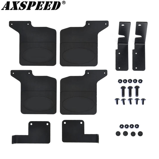 Bavettes avant et arrière AXSPEED en caoutchouc pour Traxxas TRX4