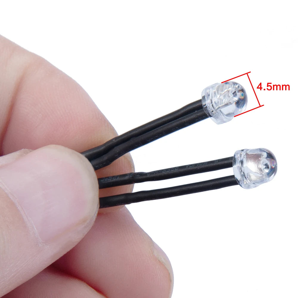 Spots LED AXSPEED 4,5 mm pour Axial SCX10 II – vue complémentaire