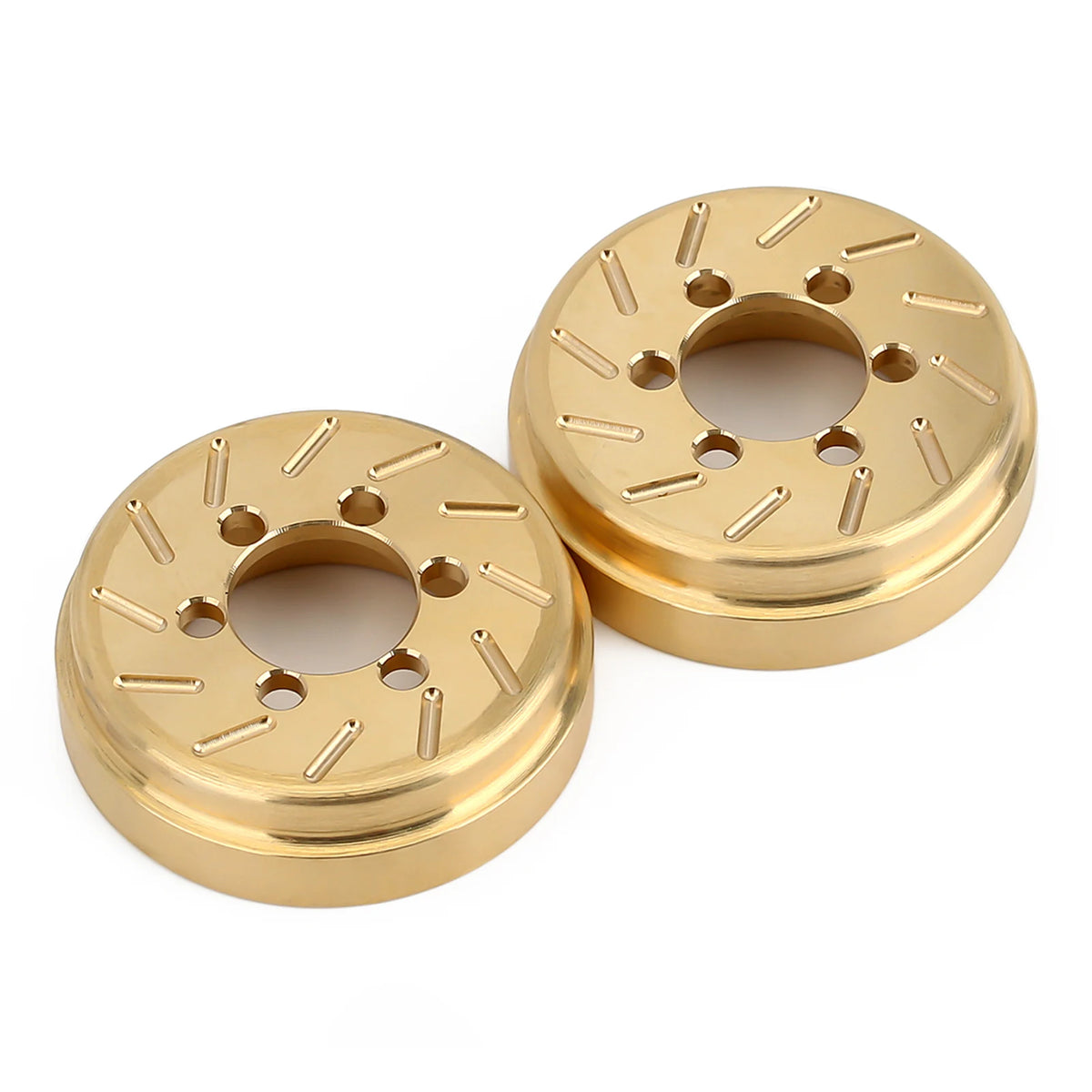 Contrepoids de roue INJORA laiton pour crawler 1/10