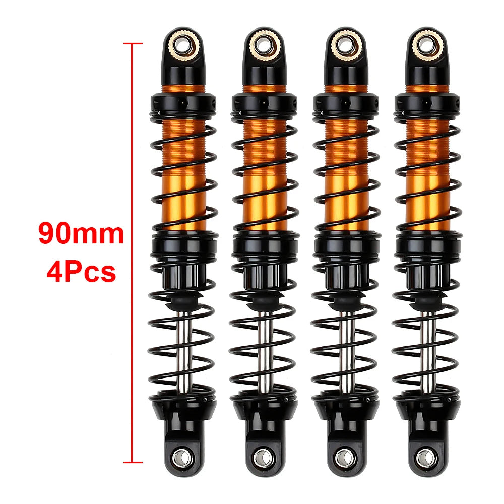 INJORA amortisseurs 70–120 mm à huile pour SCX10 TRX4 TRX6 – présentation produit