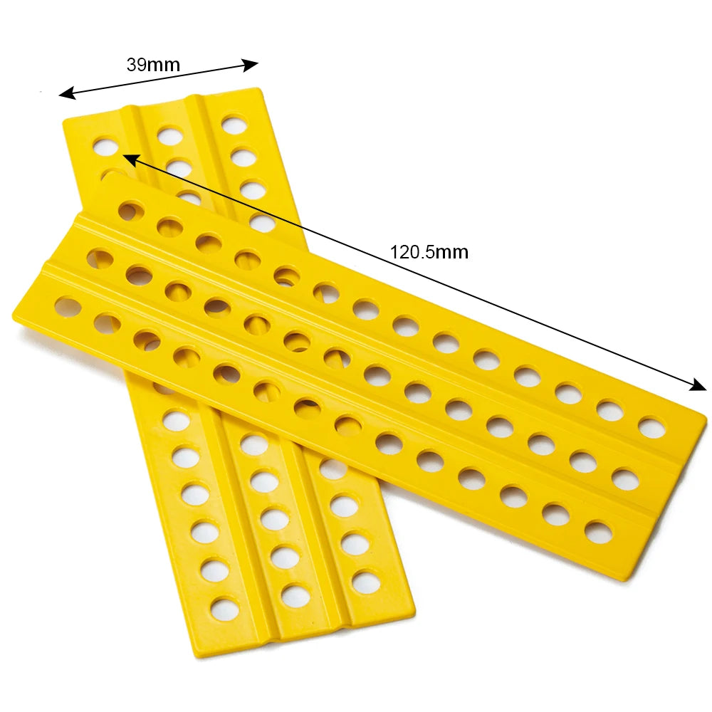 Plaques de désensablage métal AXSPEED 38 × 120 mm pour crawler 1/10 – vue 7