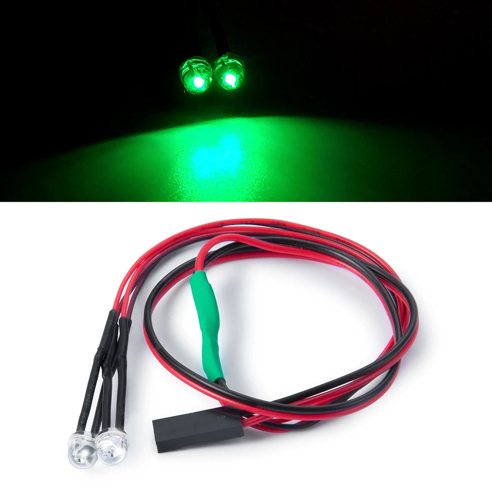 Phares LED AXSPEED pour voiture RC 1/10 – vue complémentaire