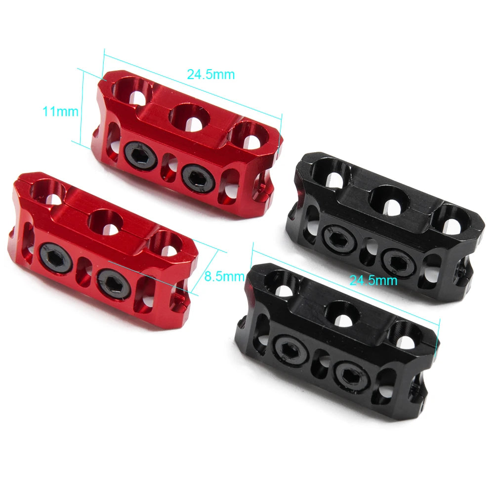 Clips aluminium AXSPEED pour câbles ESC / moteur RC – vue 3