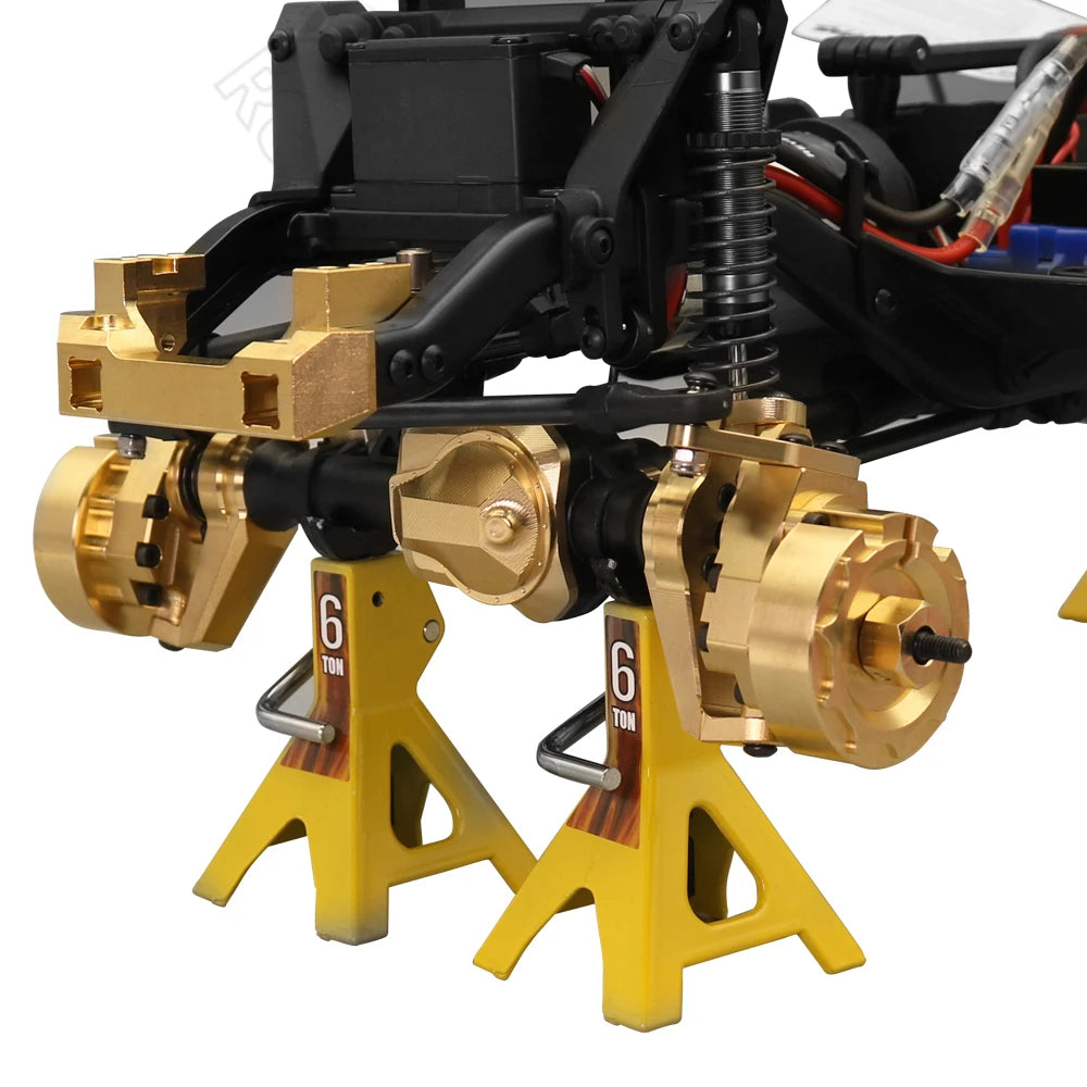 Kit contrepoids en laiton pour essieu portail TRX4 TRX6 1/10 – vue complémentaire