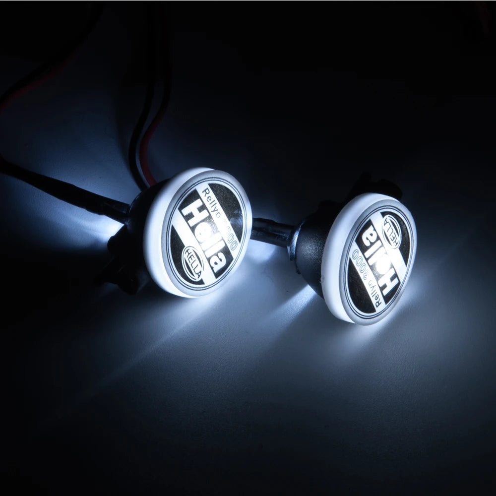 Projecteurs LED métal AXSPEED 12 mm pour TRX4 / TRX6 / SCX10 / Wraith – vue 4