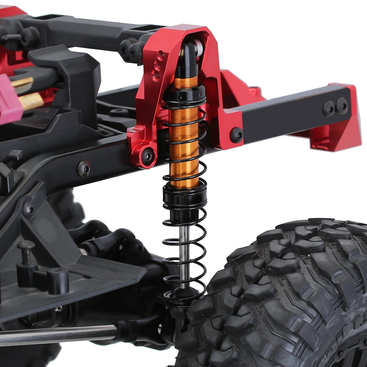 INJORA amortisseurs métal 70–120 mm pour crawler 1/10 – vue produit