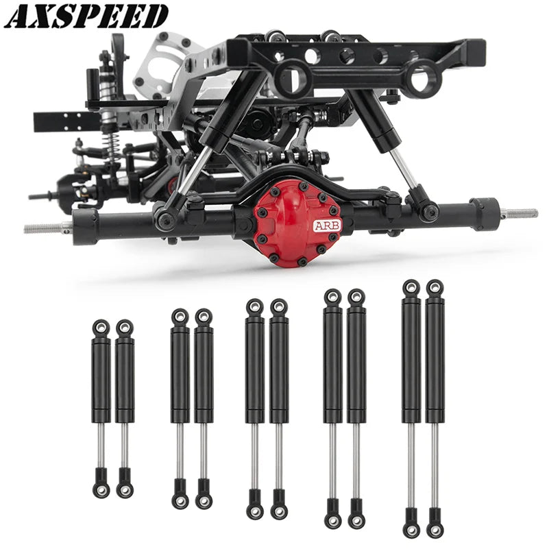 Amortisseurs AXSPEED 80 à 120 mm crawler 1/10 – vue 2