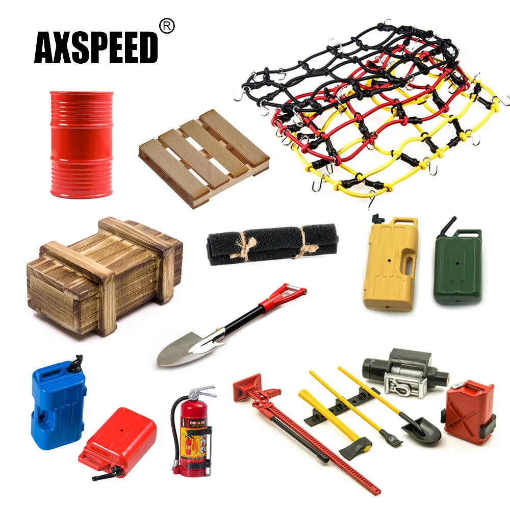 Accessoires scale AXSPEED pour SCX10, TRX4 et TRX6 1/10