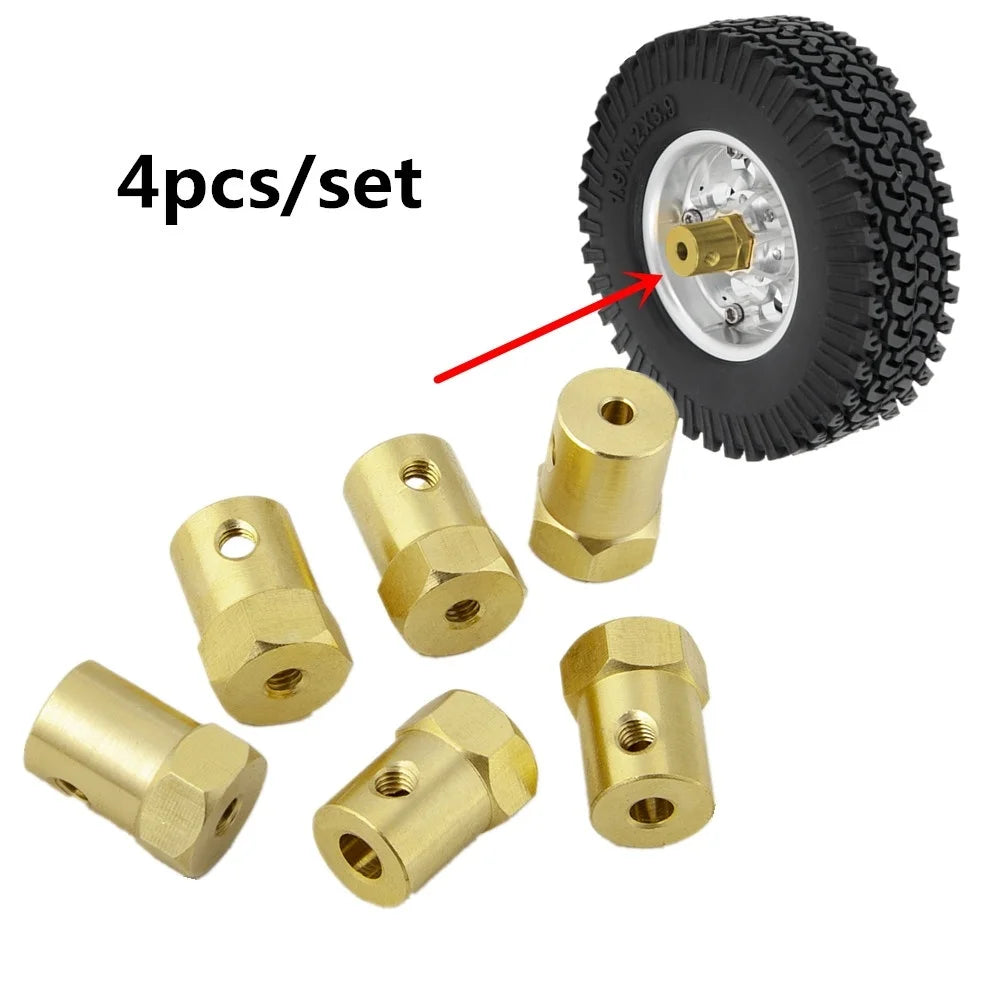 Manchons coupleurs laiton AXSPEED 3 à 8 mm pour RC – vue complémentaire