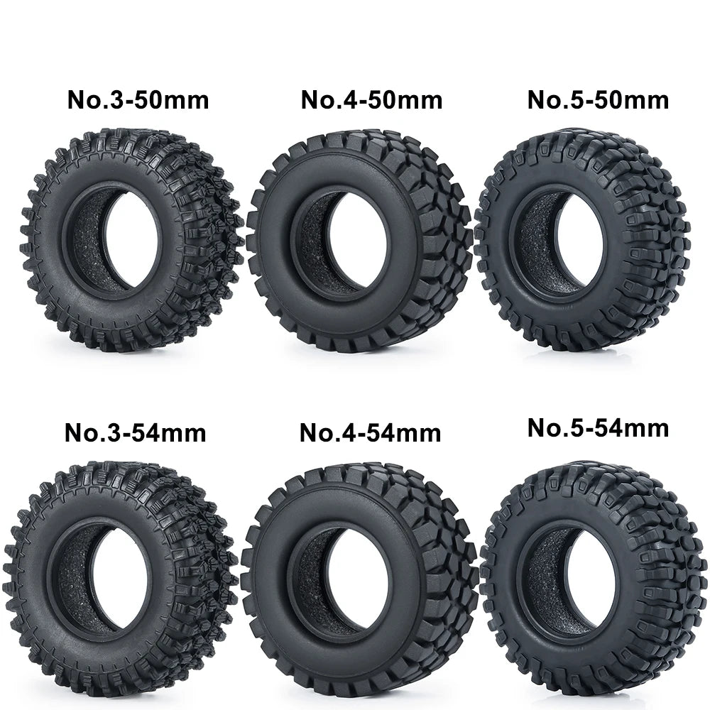 Pneus souples AXSPEED 1.0 50 / 54 mm pour SCX24 / TRX4M – vue complémentaire 3