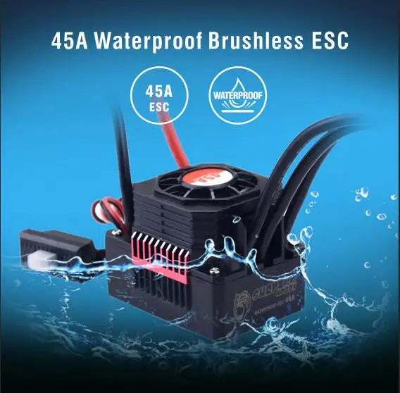 Contrôleur brushless étanche multi-ampérages – vue complémentaire