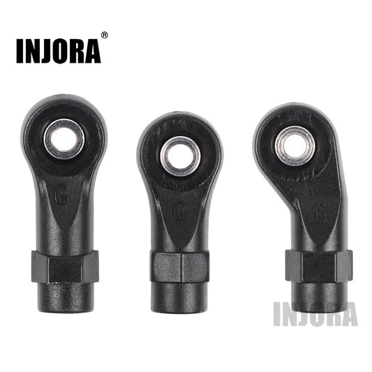 10 embouts de biellette INJORA plastique pour Traxxas TRX4 1/10