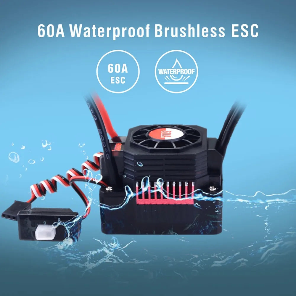 Contrôleur vitesse brushless RC 25A à 150A – vue produit