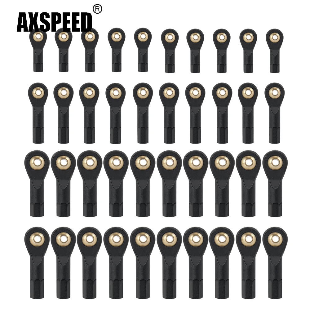 Embouts de biellette AXSPEED M2/M3 pour SCX10 et TRX4