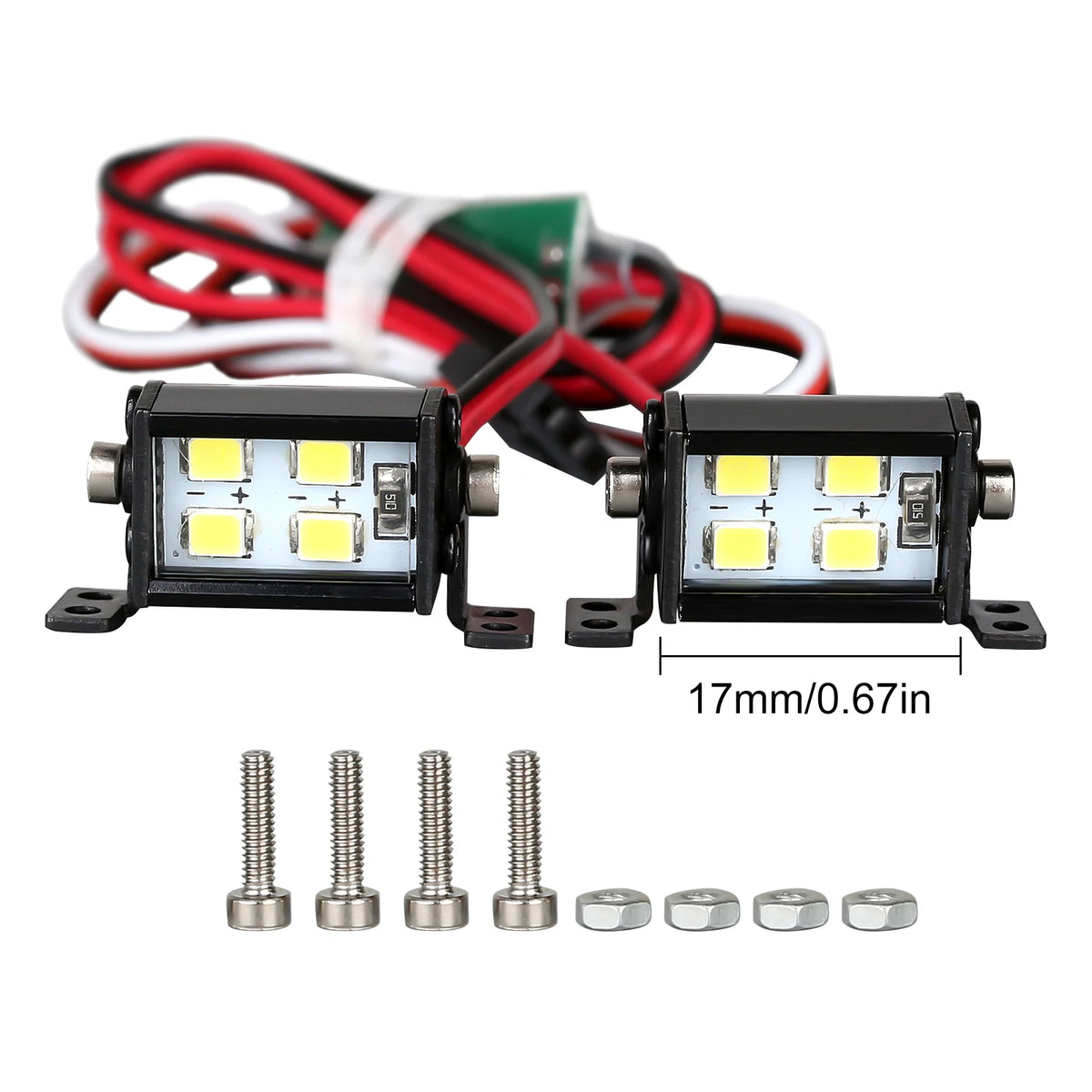 Barre LED INJORA 1/10 selon longueur – vue 7
