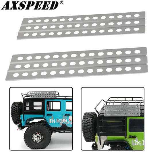 Plaques de désensablage métal AXSPEED 38 × 120 mm pour crawler