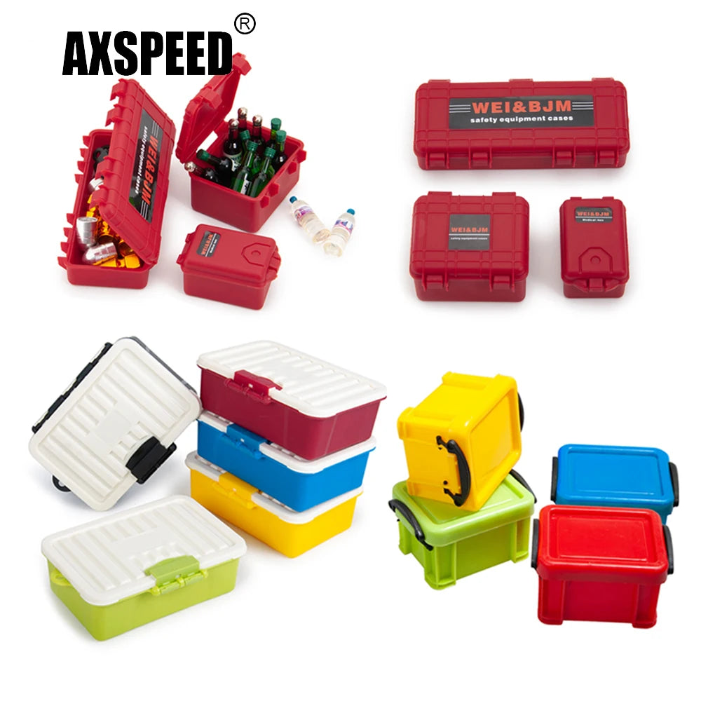 Mini caisse de rangement scale AXSPEED pour crawler RC 1/10