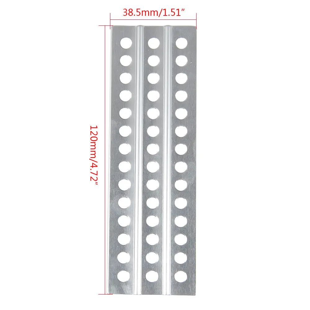 Plaques de désensablage métal AXSPEED 38 × 120 mm pour crawler 1/10 – vue 8