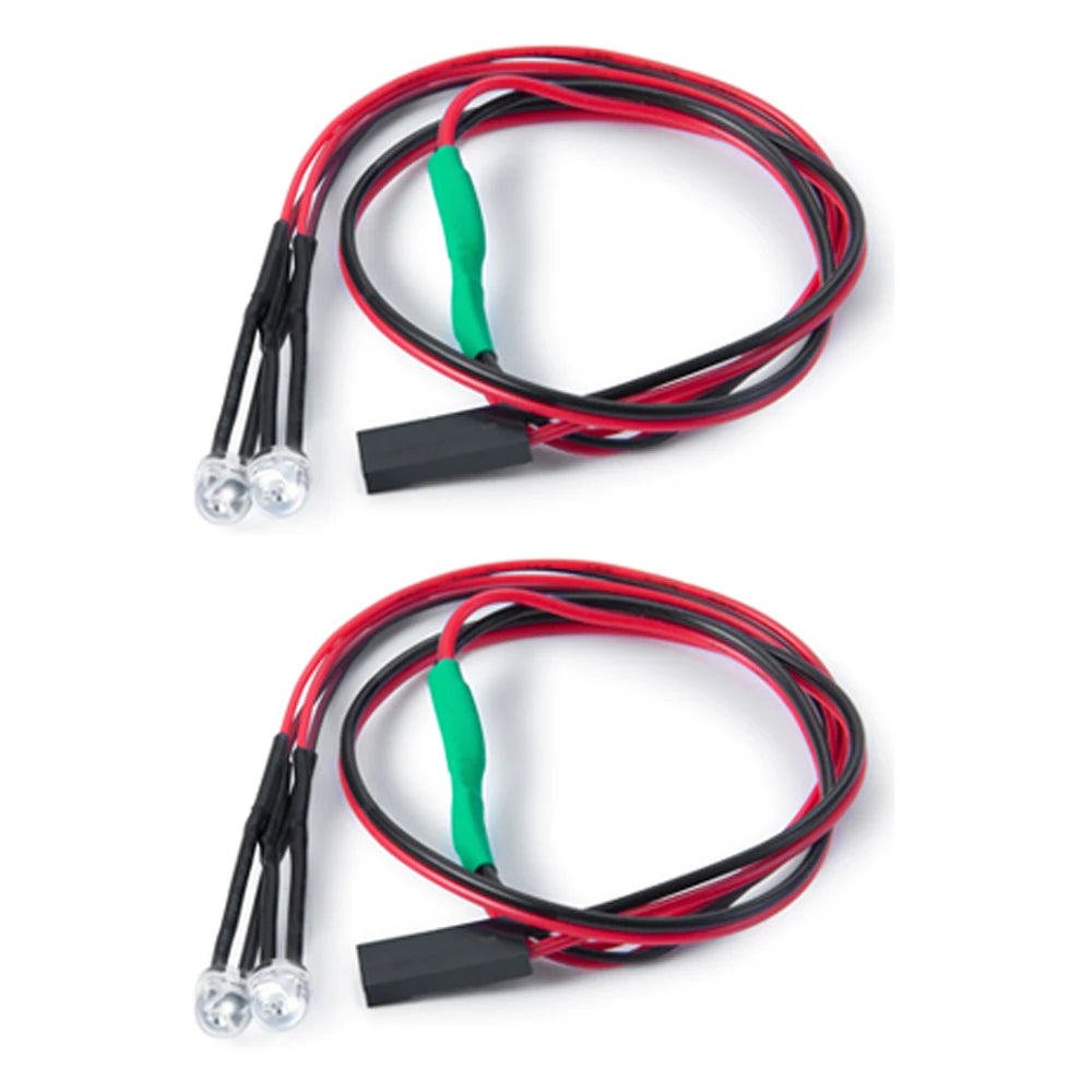 Éclairage AXSPEED rouge blanc jaune vert pour SCX10 II – présentation produit