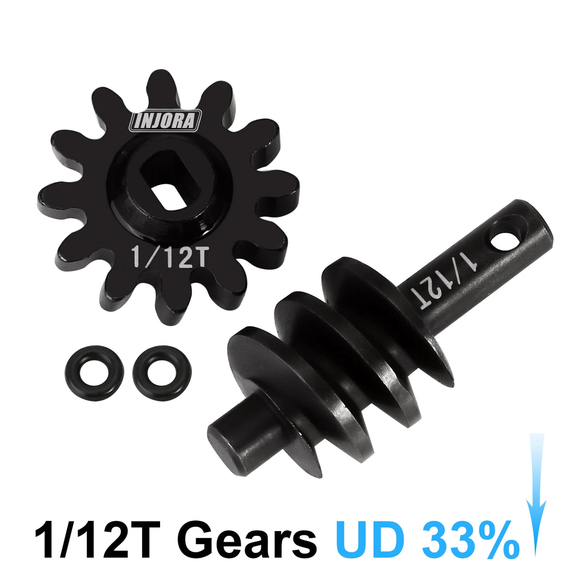 Pignons underdrive INJORA SCX24 – vue 7
