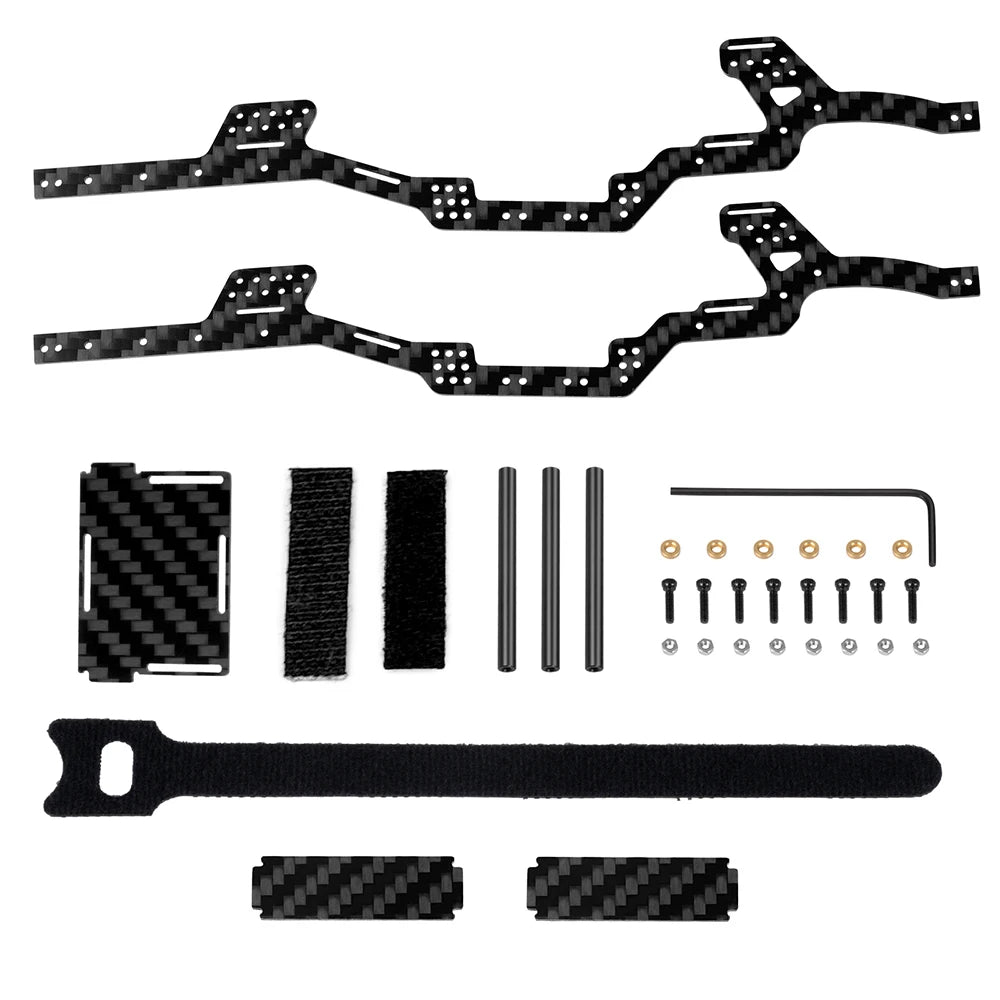 Châssis LCG carbone AXSPEED pour Axial SCX24 – vue 3