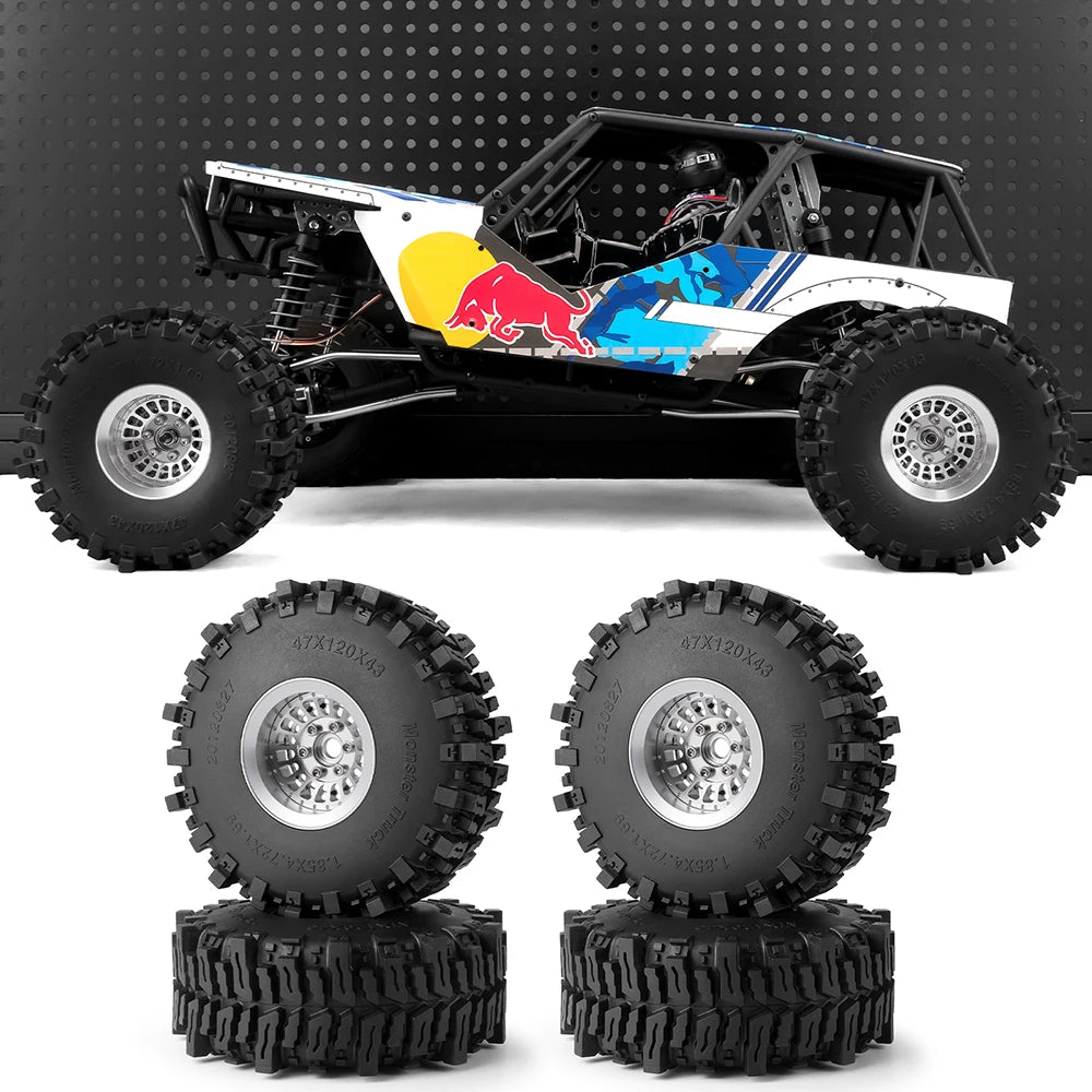 Jantes AXSPEED beadlock 1.9 pour Traxxas TRX4