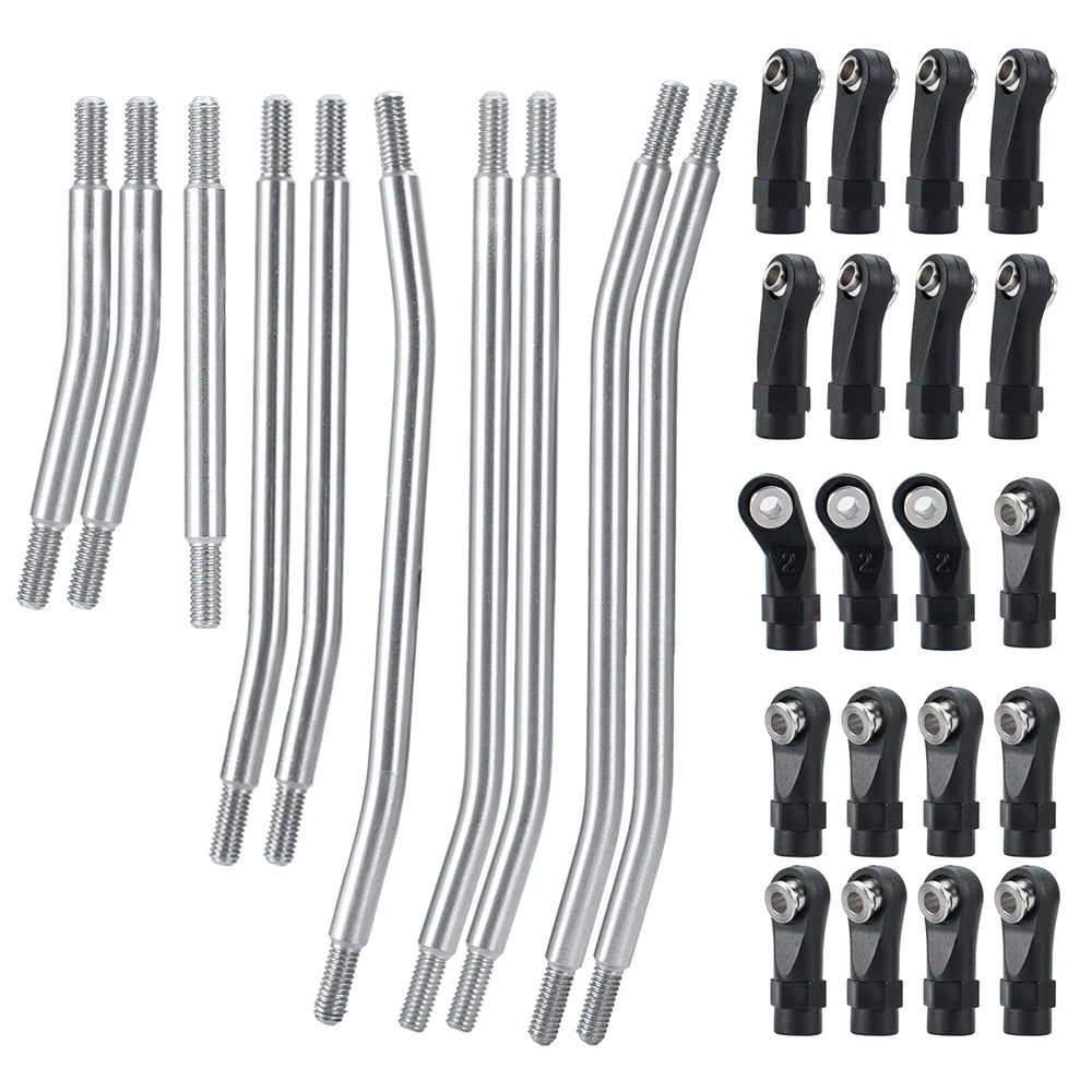 Biellettes inox AXSPEED avec rotules pour SCX10 II / TRX4 – vue 9