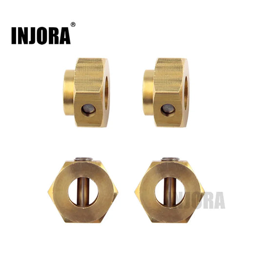 Adaptateurs hexagonaux laiton INJORA 12 mm 5 à 10 mm pour TRX4