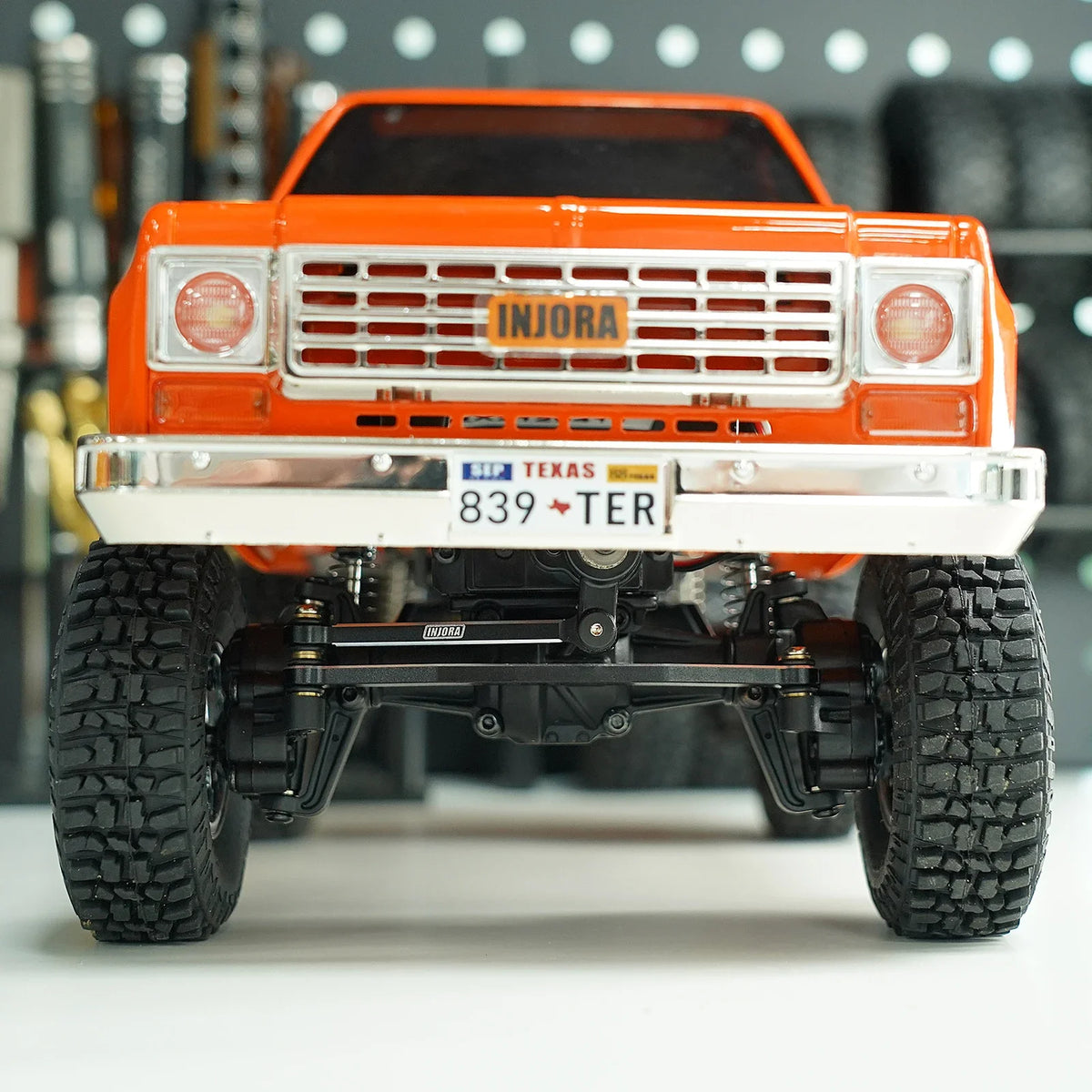 INJORA biellettes CNC aluminium crawler FCX24 FCX18 – vue produit