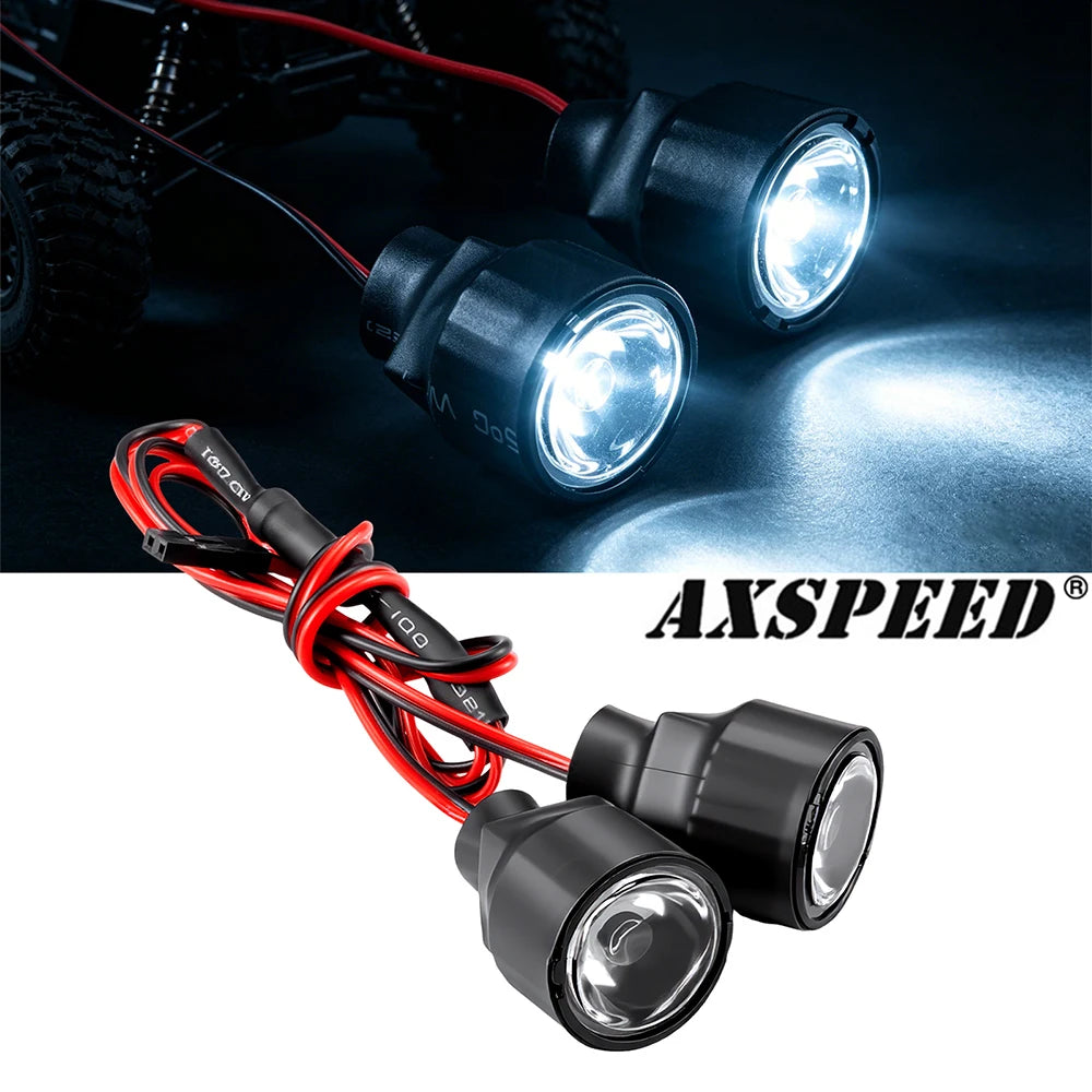 Projecteur LED AXSPEED 1 W ou 3 W pour voiture RC 1/10