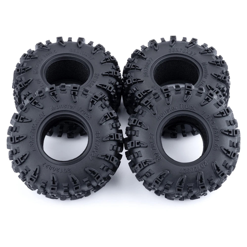 Pneus Mud Terrain AXSPEED 1.1 / 1.3 pour TRX4M / SCX24 / FCX24 – vue complémentaire 5