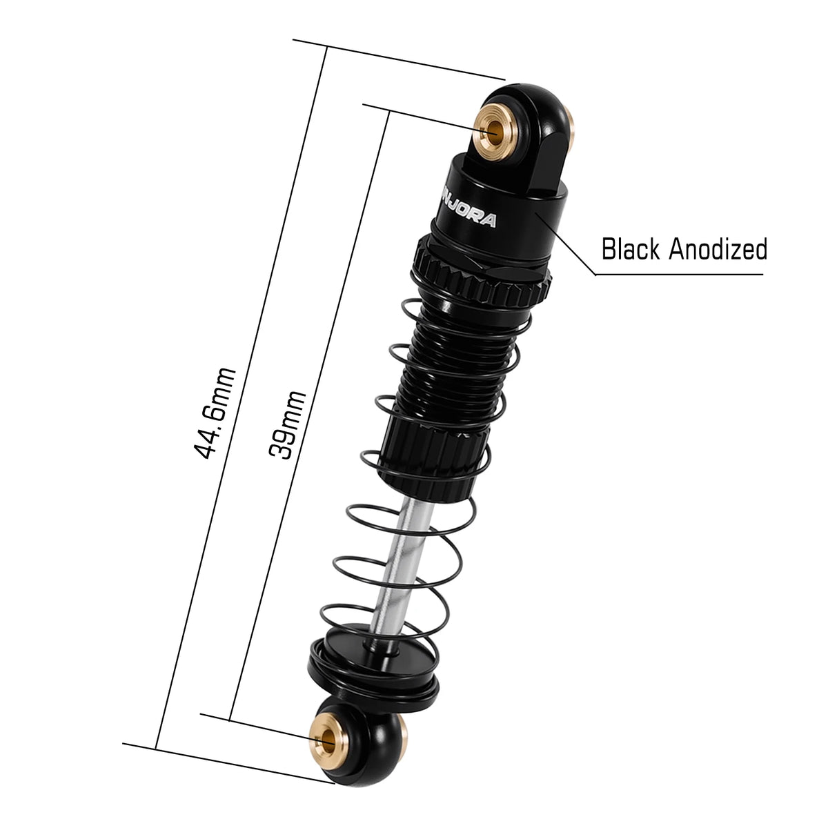 Suspension INJORA aluminium micro crawler – vue 4