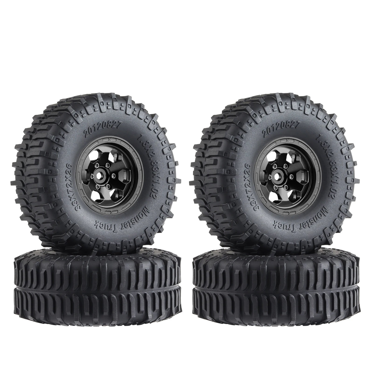 Pneus Swamper pour crawler RC 1/18 TRX4M – détail