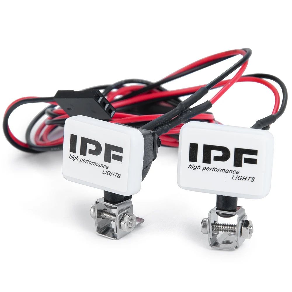 Phares LED ronds AXSPEED pour crawler 1/10 – présentation complémentaire
