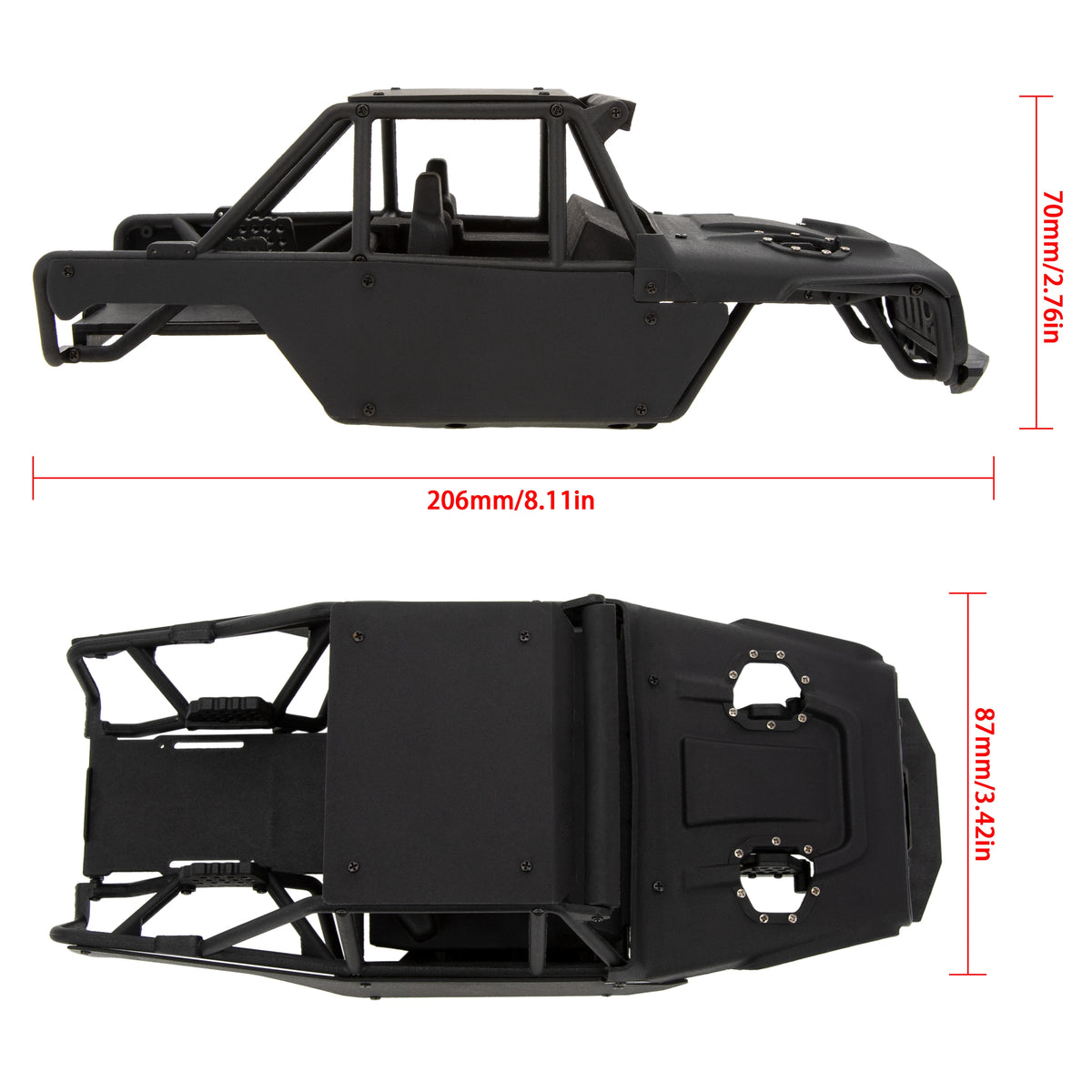 Carrosserie cage MEUS Racing Ripper V2 TRX4M – vue 5