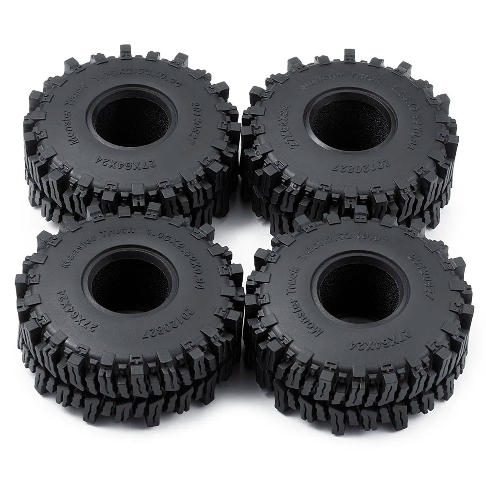 Pneus crawler AXSPEED Mud Terrain 1.1 / 1.3 pour TRX4M / SCX24 / FCX24 – vue 4
