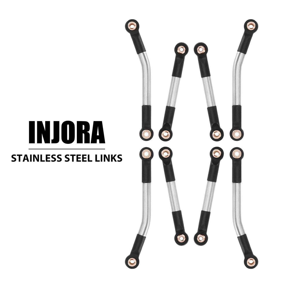 INJORA biellettes acier inoxydable FCX24 – détail produit