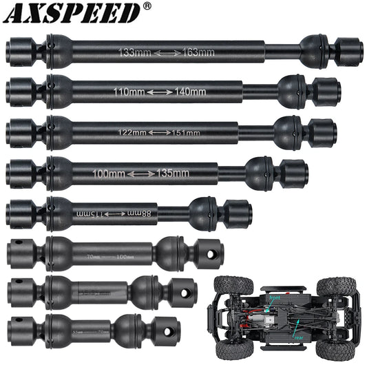Cardan central acier renforcé AXSPEED pour SCX10 TRX4 TRX6