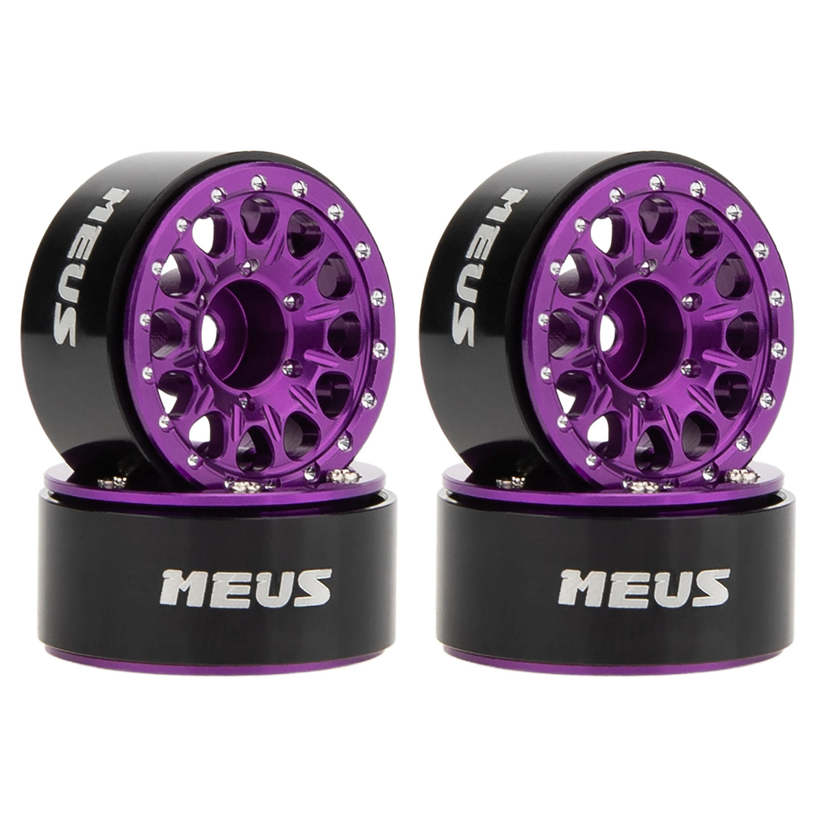 Jantes beadlock MEUS Racing 0.7 aluminium SCX30 Ascent-32 – vue 9