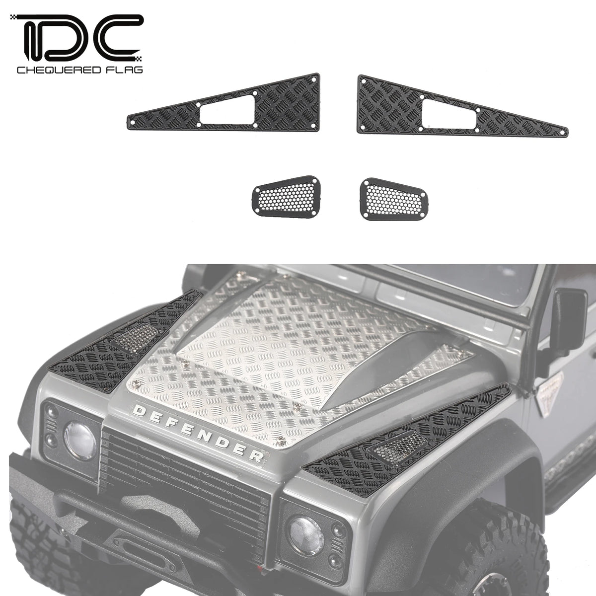 Kit protection décoration TRX4M Defender D90 D110 – vue 12