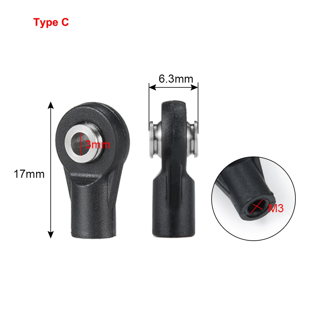 Embouts de liens M3 AXSPEED pour crawler RC – vue 4